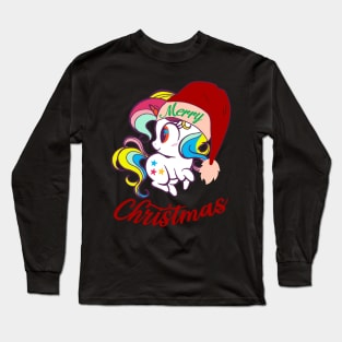 MERRY CHRISTMAS UNICORN 2021 Long Sleeve T-Shirt